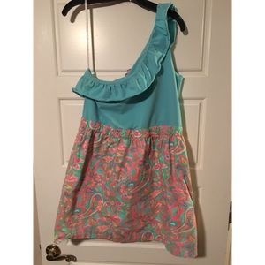 Lilly Pulitzer off shoulder dress